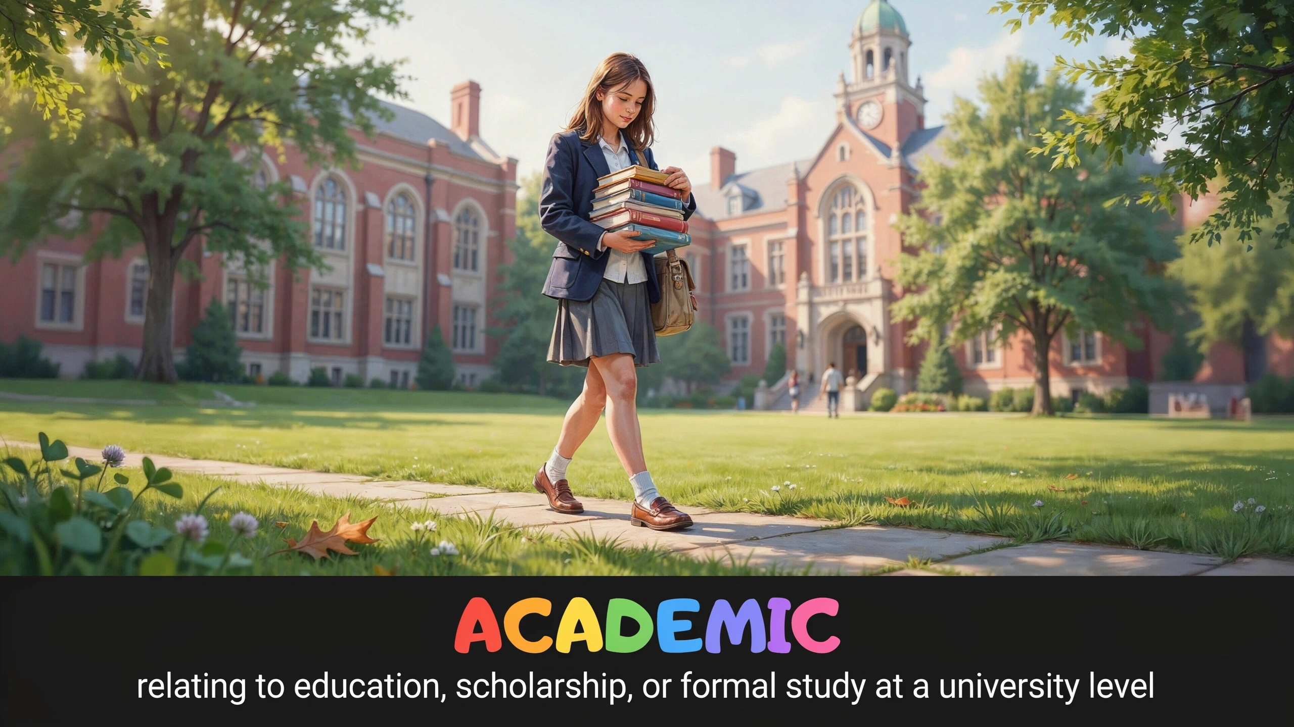 English Illustration for academic